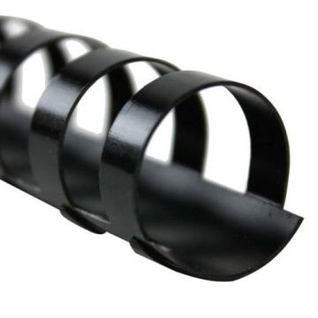 Fellowes Premium 3/4" Black Plastic Binding Combs 25pk - 52509