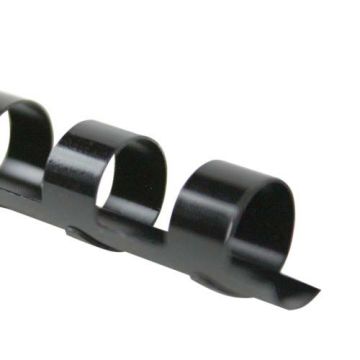 Fellowes Premium 3/8" Black Plastic Binding Combs 100pk - 52325