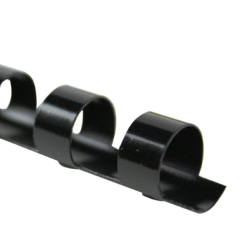Fellowes Premium 3/8" Black Plastic Binding Combs 25pk - 52322
