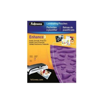 Fellowes Self Adhesive 9" x 12" 3mil Laminating Sheets 50pk - 5221502