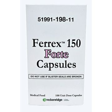 Ferrex 150 Forte (Iron Supplement) 100 Capsules