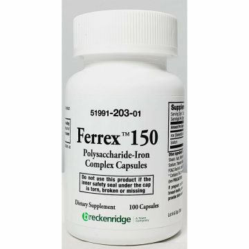 Ferrex 150 (Polysaccharide)-Iron Complex 100 Capsules