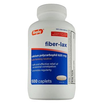 Fiber-Lax 500 Tablets by Rugby