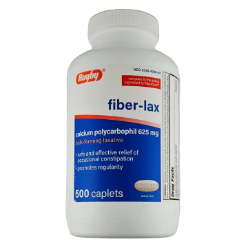 Fiber-Lax 500 Tablets by Rugby