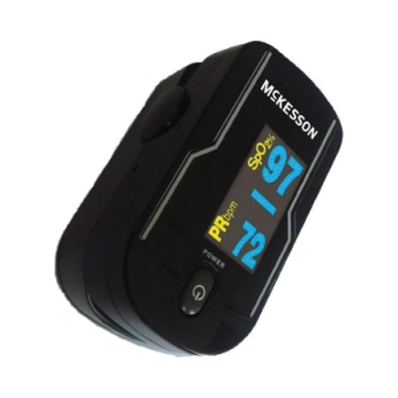 McKesson Fingertip Pulse Oximeter, Battery Operated without Alarm