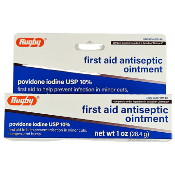 First Aid Antiseptic Ointment 1 oz by Rugby (1 or 3 Pack) - 1 Pack