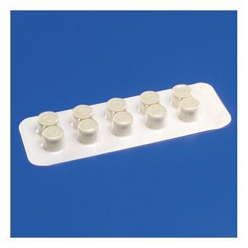 Monoject Syringe Tip Cap 10 per Tray - Case of 1000