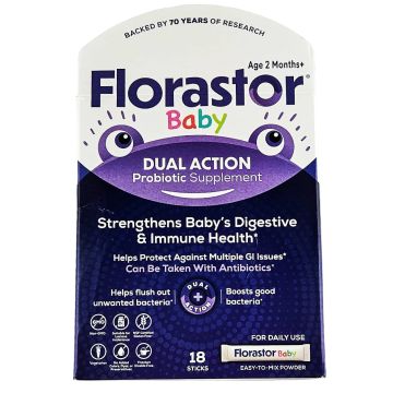 Florastor Baby Daily Probiotic, 250 mg 18 Powder Sticks