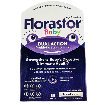 Florastor Baby Daily Probiotic, 250 mg 18 Powder Sticks