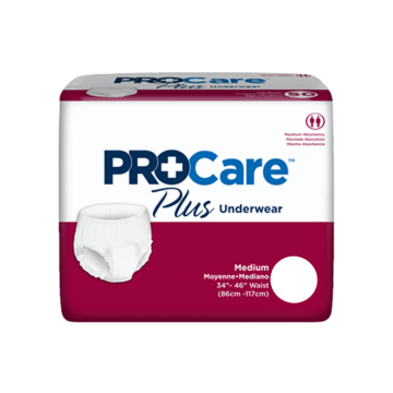 ProCare Plus Protective Underwear - Medium / 25/Bag