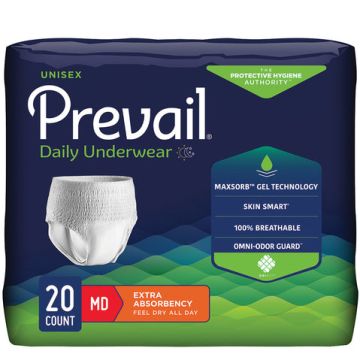 Prevail Protective Unisex Underwear by First Quality - Youth/Small 22/Bag