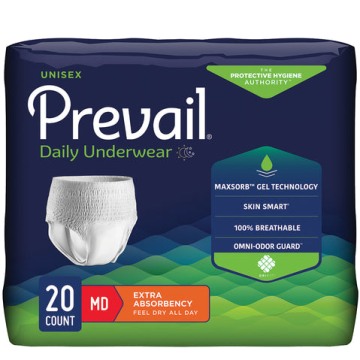 Prevail Protective Unisex Underwear by First Quality - Youth/Small 22/Bag