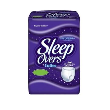 Sleep Overs Youth Pants by First Quality - Small/Medium-38 to 65 lb / Package of 15