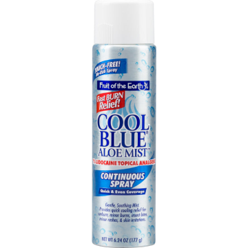 Fruit of the Earth Cool Blue Aloe Mist Continuous Spray 6 oz