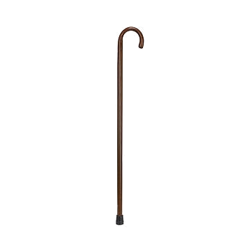 Round Handle Cane Lumex® Wood 36 Inch Height Walnut by Graham-Field Inc