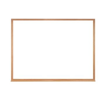 Ghent 24" x 36" Non-Magnetic Acrylate Whiteboard with Wood Frame