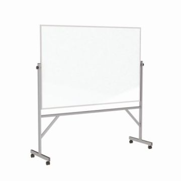 Ghent 4' x 6' Aluminum Reversible 2 Sided Markerboard