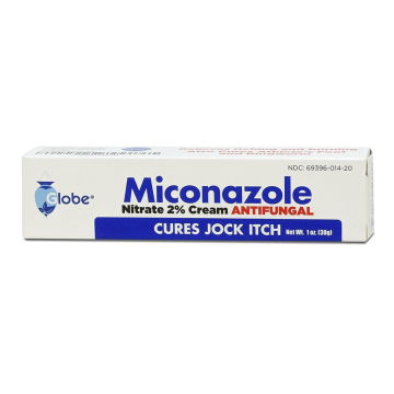 Miconazole Nitrate 2%, 1 oz each (1 or 3 Pack) by Globe - 1 Pack