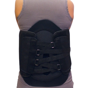 Evolution 637 Spinal Brace with 627 Panel - Single - With Hot / Cold Gel Pack, Small (30 inch - 35 inch).