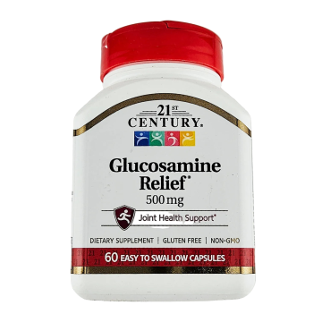 Glucosamine Relief 500 mg 60 Capsules for 21st Century