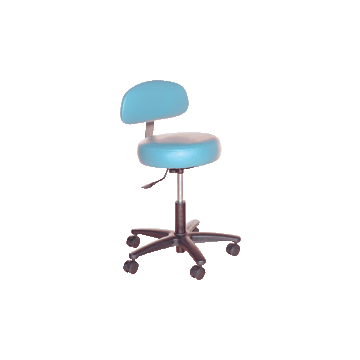 Pneumatic Doctor's Stool by Galaxy Tables - Each, Rasberry