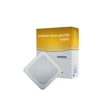 Sorbion Sana Gentle Primary Dressing Sachet by Alliqua Biomedical - 10 inch x 9 inch