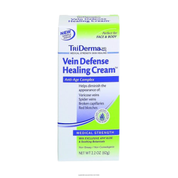 Genuine Virgin Aloe TriDerma Vein Defense Healing Cream