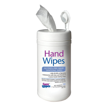 Alcohol Free Hand Sanitizing Wipes