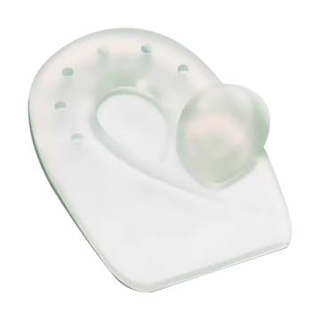Silipos Heel Spur with Removable Plug - PAIR - Medium - (Men's 5 - 7.5 / Women's 7 - 9.5)