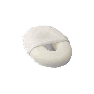 Hermell Products Invalid Ring-foam with White Cover