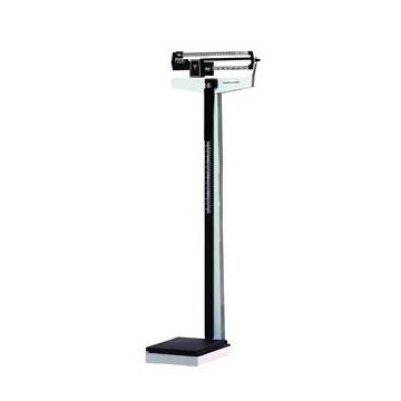 Physician's Scale Balance Beam 390 lbs. Black / White Mechanical by Health O Meter