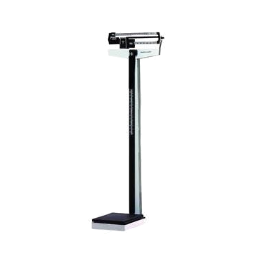 Physician's Scale Balance Beam 390 lbs. Black / White Mechanical by Health O Meter