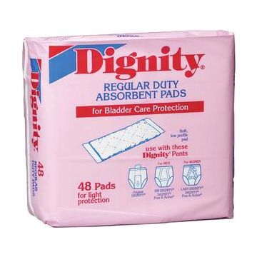 Dignity Regular Duty Pad 4" x 12" by Hartmann-Conco - Package of 48