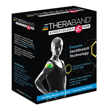 CLX Consecutive Loop Bands by TheraBand - Singles - Yellow / Thin / 5 Inch Individual Band