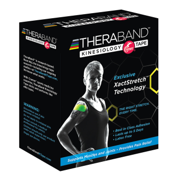 CLX Consecutive Loop Bands by TheraBand - Singles - Yellow / Thin / 5 Inch Individual Band