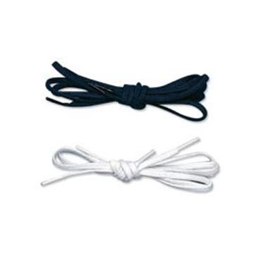 Shoelaces Black Elastic by Fabrication Enterprises