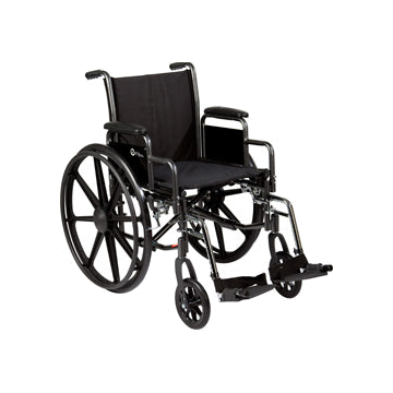 K3-Lite Wheelchair - 16" x 16" Elevating Legrests