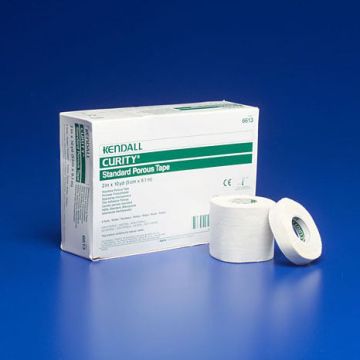 Kendall Medical Tape Cloth by Covidien - Box of 12, 1 Inch