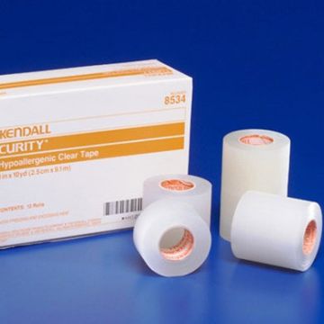 Kendall Medical Tape Plastic by Covidien - Box of 6, 2 Inch X 10 Yards