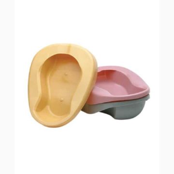 Pontoon Bedpan, Rose by Medegen - Box of 20