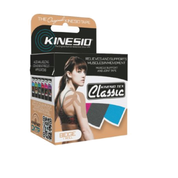 Kinesiology Tape Kinesio Tex Classic Water Resistant Beige Cotton
