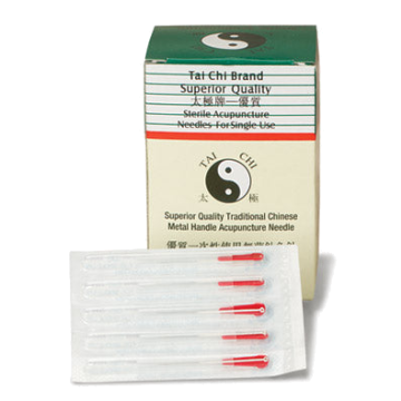Tai-Chi Single Needles by Lhasa Oms Inc - Box of 100 - Box of 100,0.25 X 75mm.