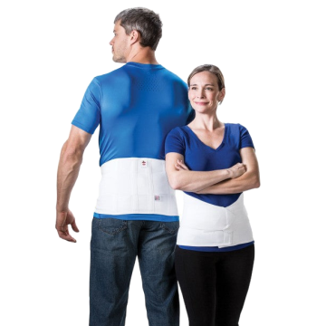 Triple Action Elastic LS Back Support by Core Products - With Pad / Small
