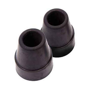 Cane Replacement Tip - Pair - Pair - 1/2 inch Shaft.