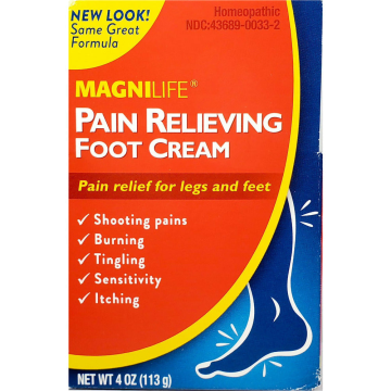 MagniLife Pain Relieving Foot Cream, 4 oz