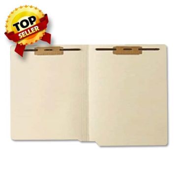 Point File Folder With 2 Fasteners - Box of 50 by Medical Arts Press - Blue