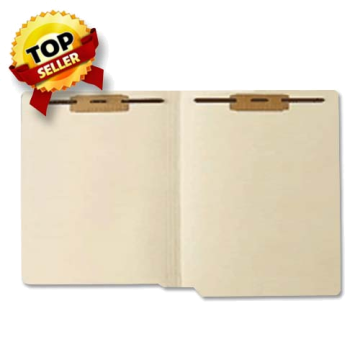 Point File Folder With 2 Fasteners - Box of 50 by Medical Arts Press - Blue