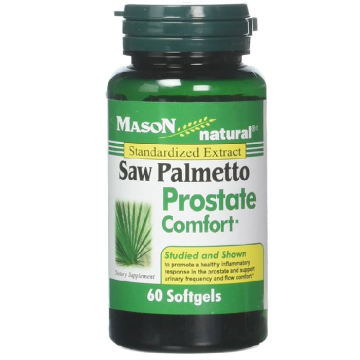 Saw Palmetto Prostate Comfort Softgels 60 Count