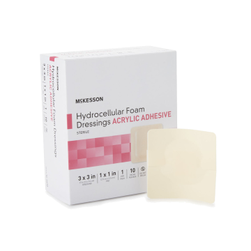 McKesson Adhesive Foam Dressing with Border
