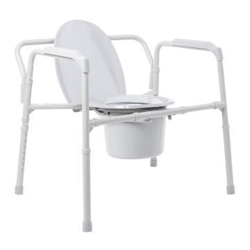 McKesson Heavy-Duty Folding Bariatric Commode